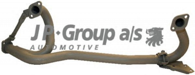 JP GROUP 1120400800 -  Труба выхлопного газа